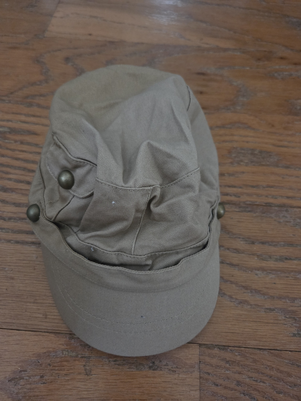 Womens Casual Olive Green Field Cap